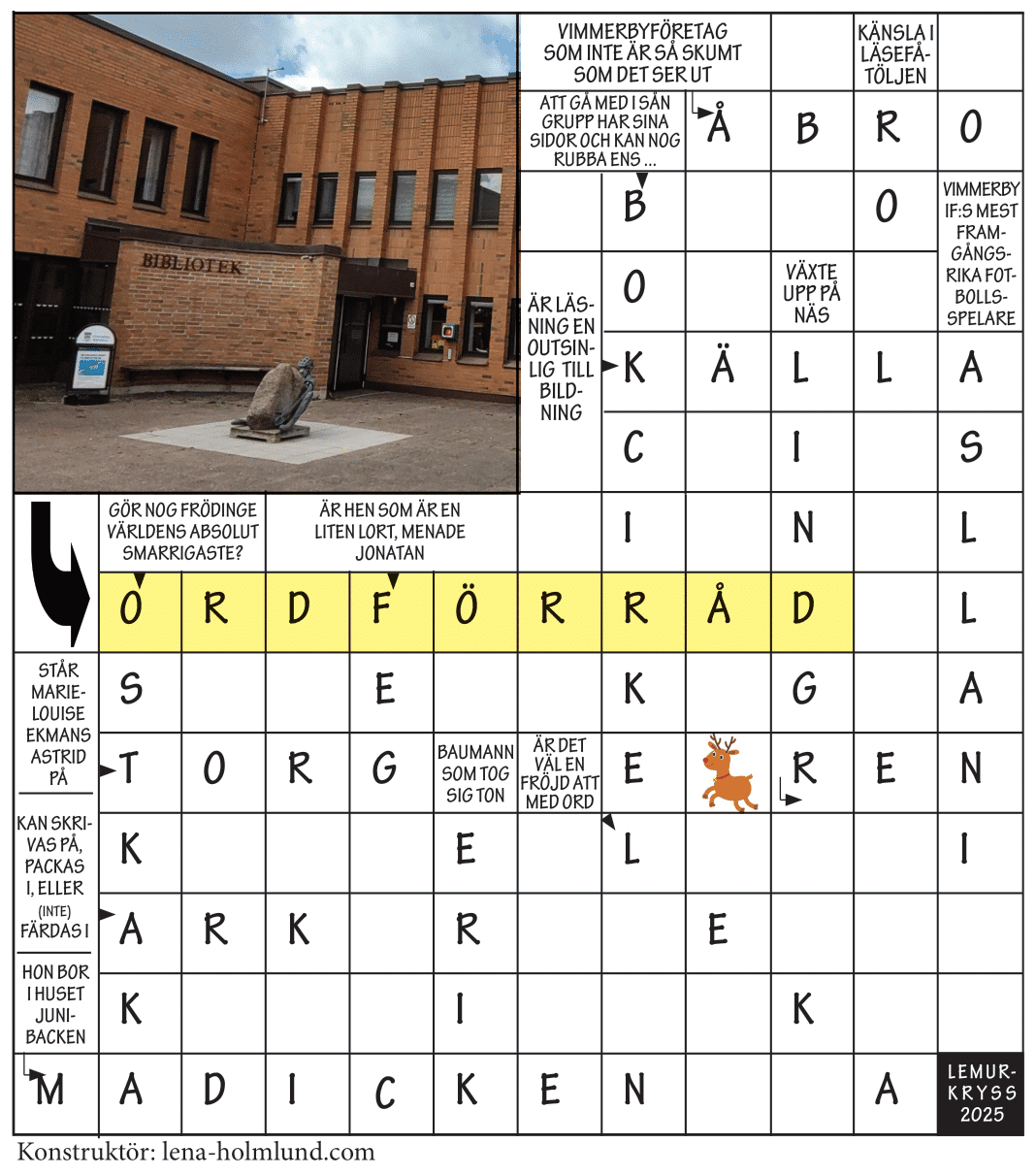 Infattning korsord som stimulerar hjärnan och fördjupar din kreativitet